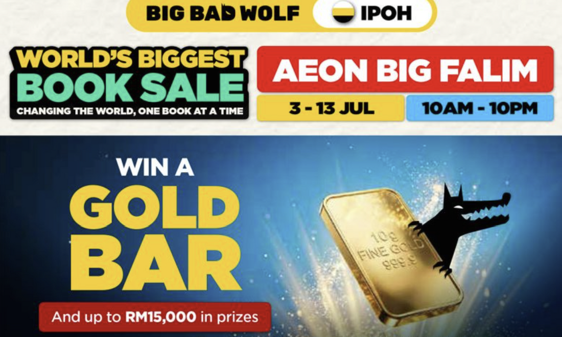 Big Bad Wolf Book Sale at Ipoh 2026