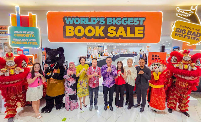 Big Bad Wolf Books Penang Opens with Over A Million Books, Driving Chinese New Year Momentum
