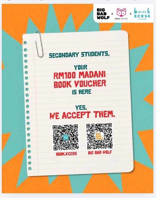 RM100 MADANI Book Voucher
